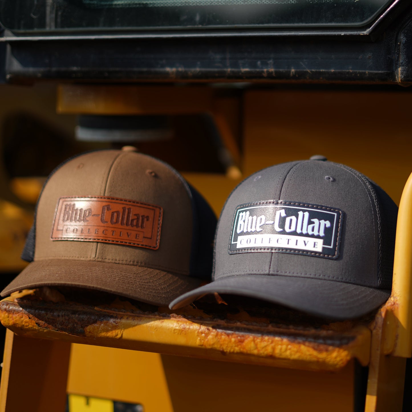 Blue-collar work hat