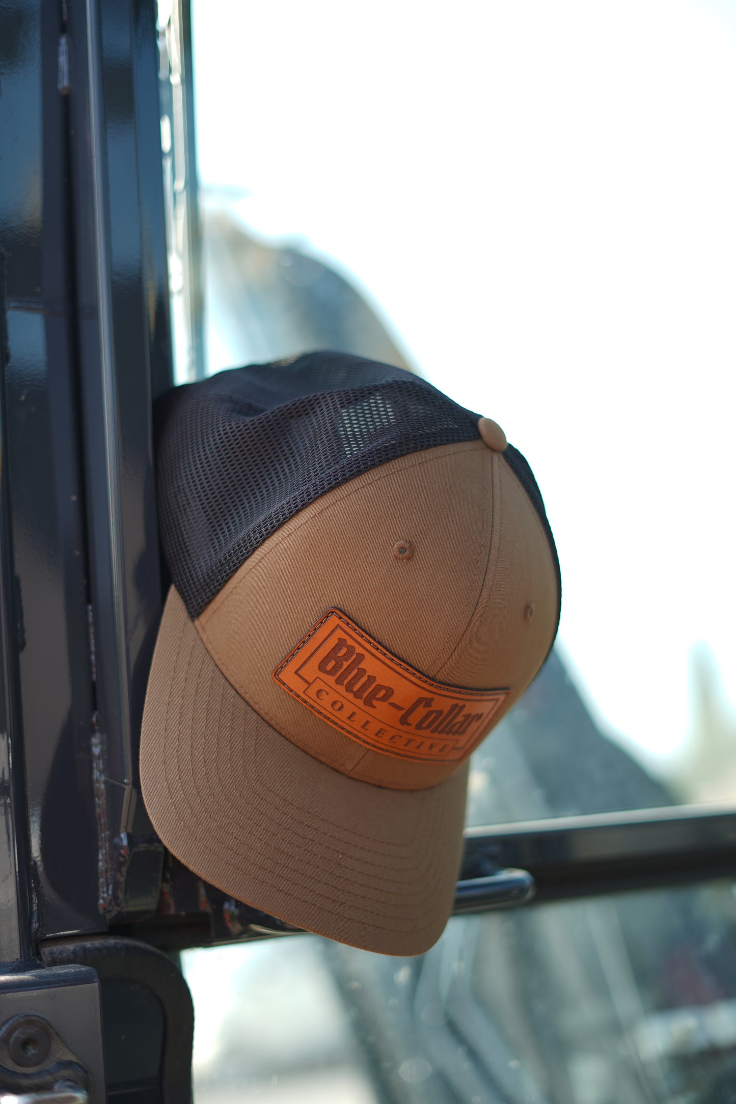Blue-collar work hat